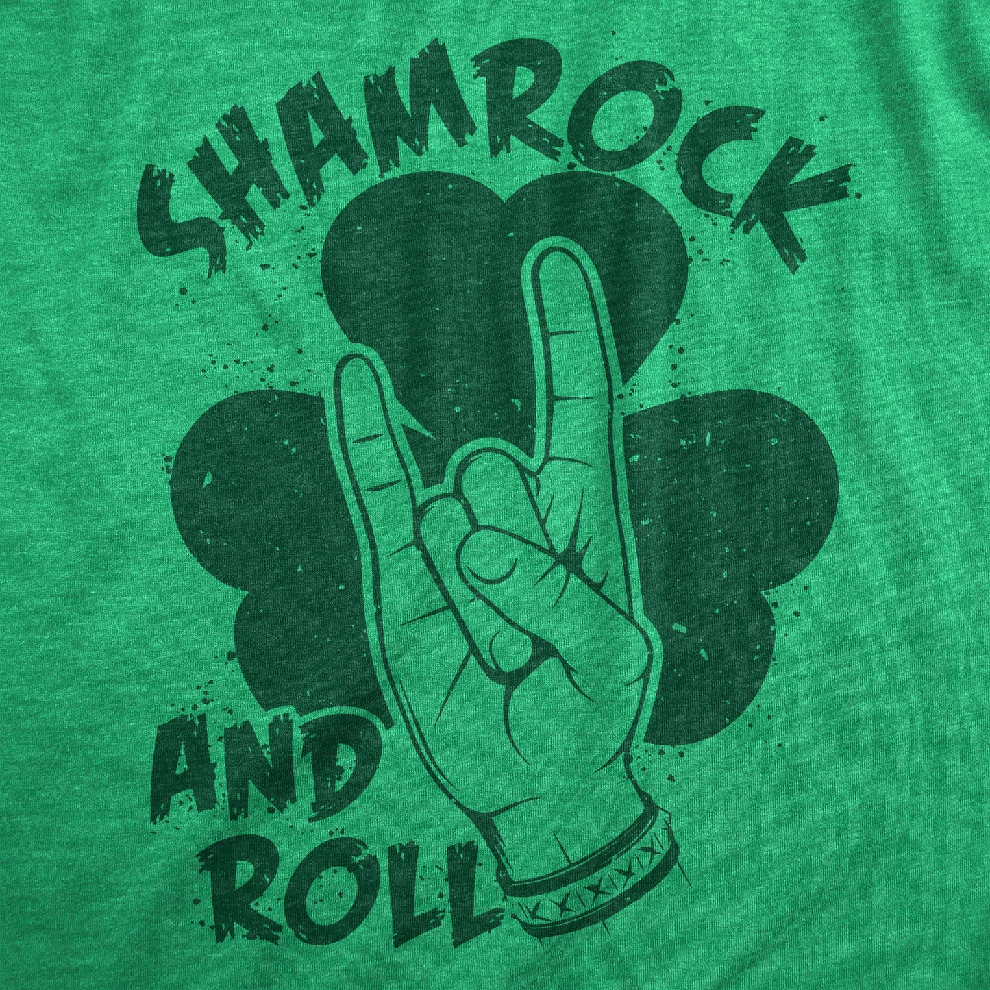 Shamrock And Roll Men's T Shirt Hoodie, Sweatshirt | WearSparks.com (Image 2)