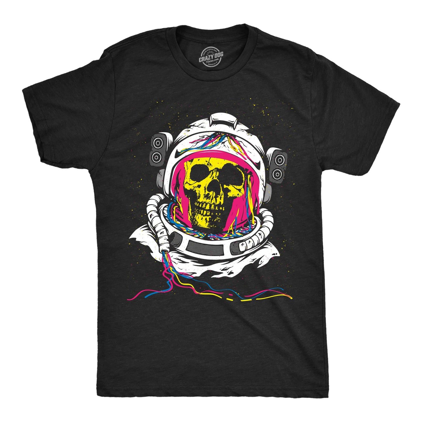 Rainbow Astronaut Skull Men's T Shirt Hoodie, Sweatshirt | WearSparks.com (Image 1)