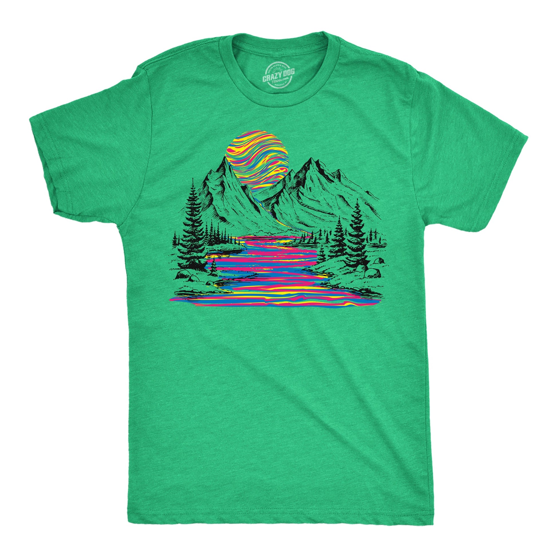 Rainbow River Men's T Shirt Hoodie, Sweatshirt | WearSparks.com (Image 1)