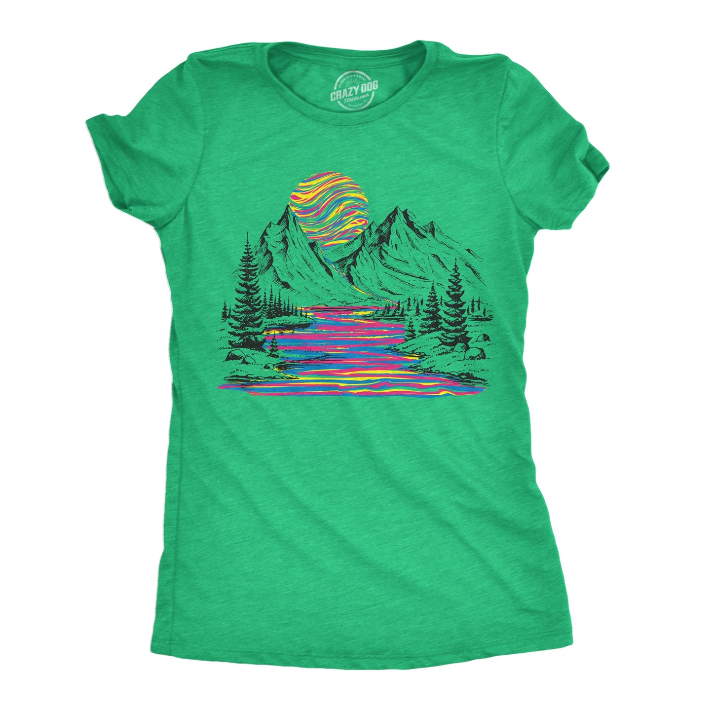 Rainbow River Women's T Shirt Hoodie, Sweatshirt | WearSparks.com (Image 1)