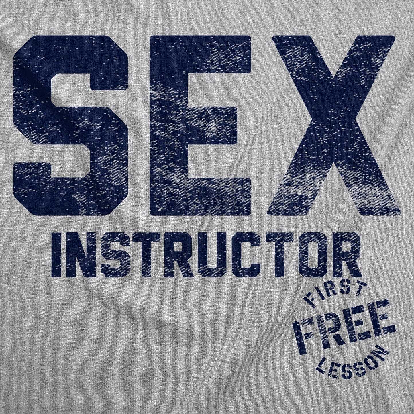 Sex Instructor Men's T Shirt Hoodie, Sweatshirt | WearSparks.com (Image 2)
