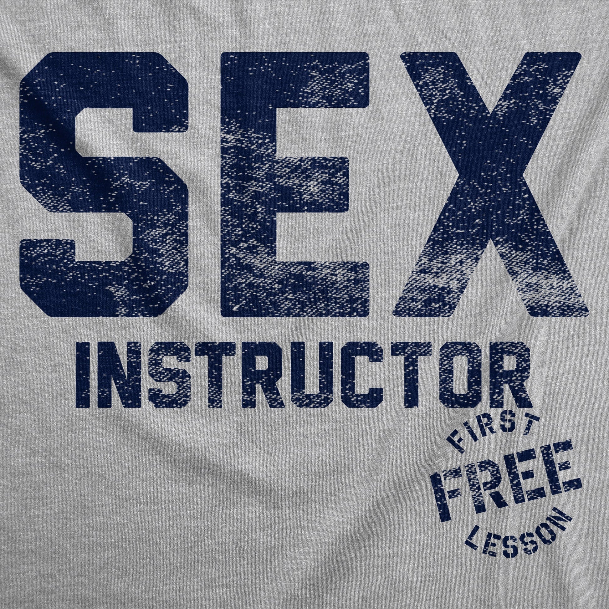 Sex Instructor Men's T Shirt Hoodie, Sweatshirt | WearSparks.com (Image 2)