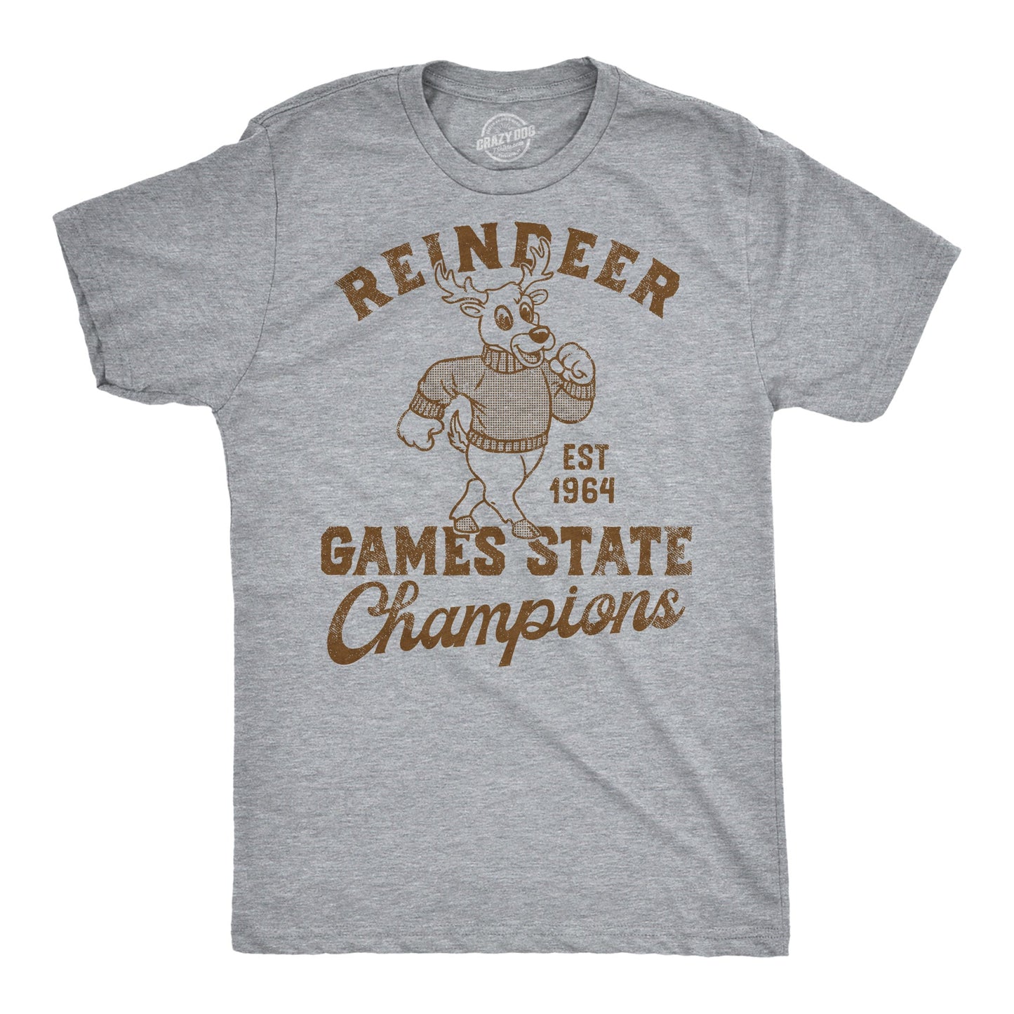 Reindeer Games State Champ Men's T Shirt Hoodie, Sweatshirt | WearSparks.com (Image 1)
