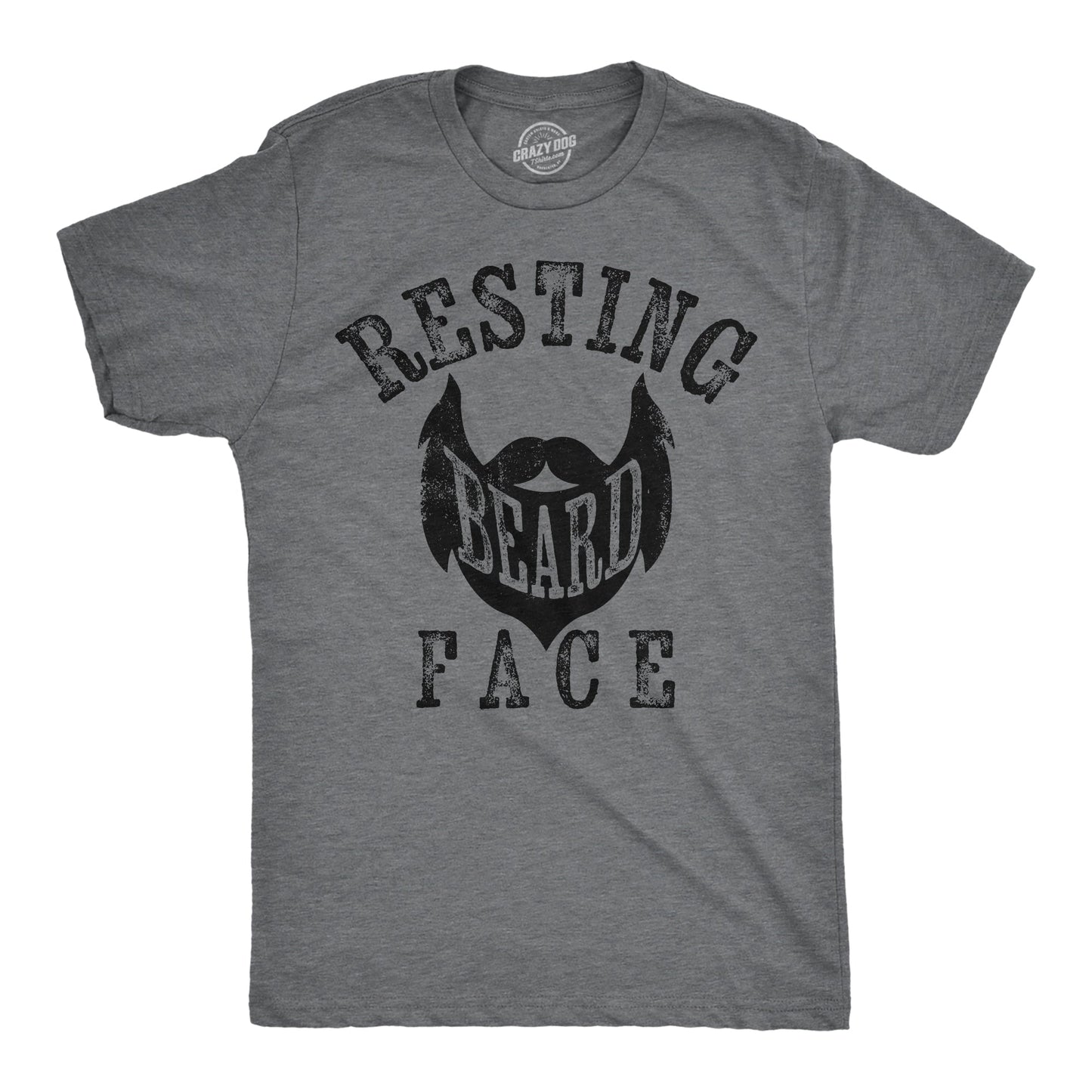 Resting Beard Face Men's T Shirt Hoodie, Sweatshirt | WearSparks.com (Image 1)