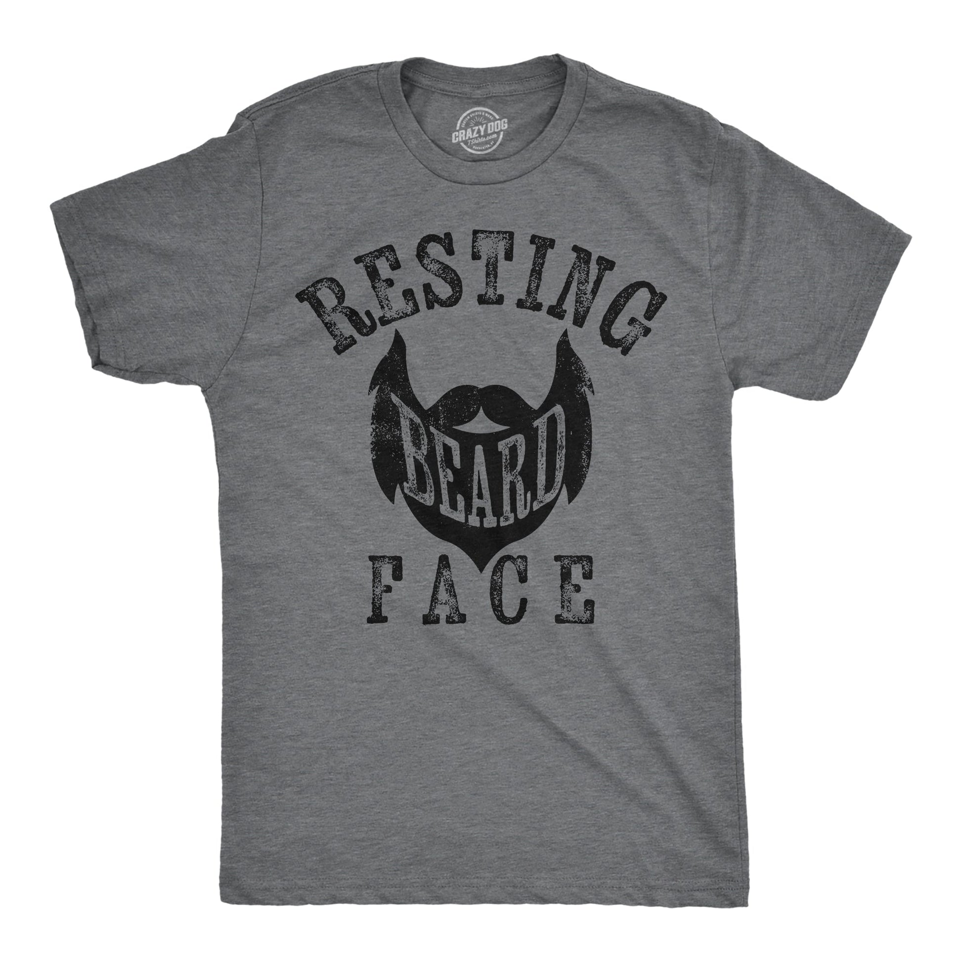 Resting Beard Face Men's T Shirt Hoodie, Sweatshirt | WearSparks.com (Image 1)