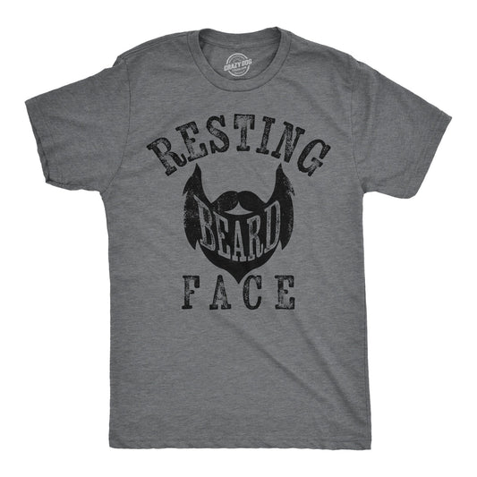 Resting Beard Face Men's T Shirt Hoodie, Sweatshirt | WearSparks.com (Image 1)