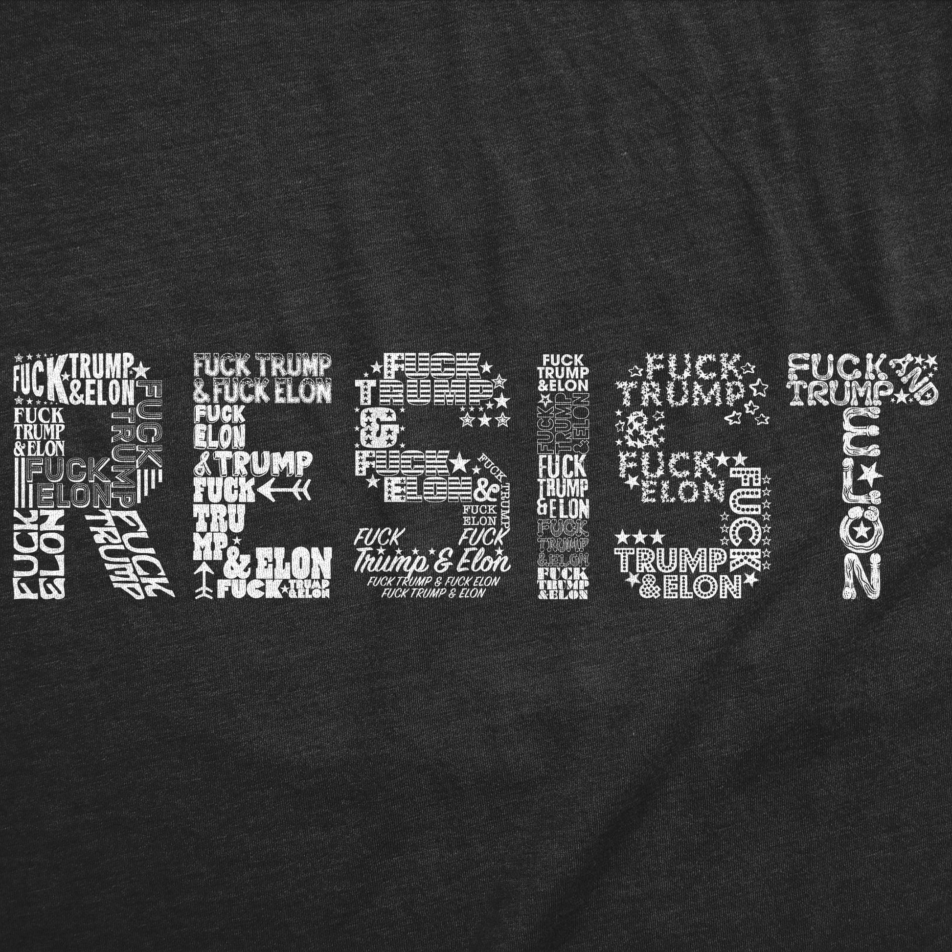 Resist Fuck Trump Elon Men's T Shirt Hoodie, Sweatshirt | WearSparks.com (Image 2)