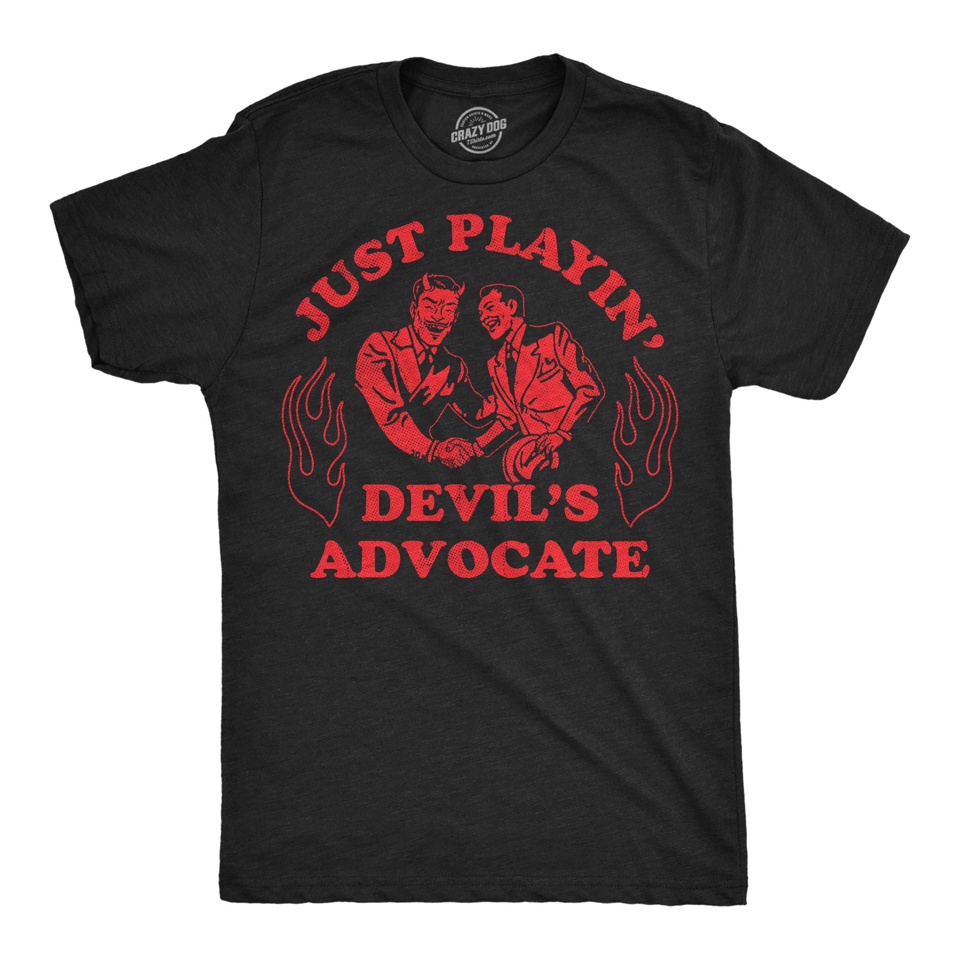 Just Playing Devils Advocate Men's T Shirt Hoodie, Sweatshirt | WearSparks.com (Image 1)