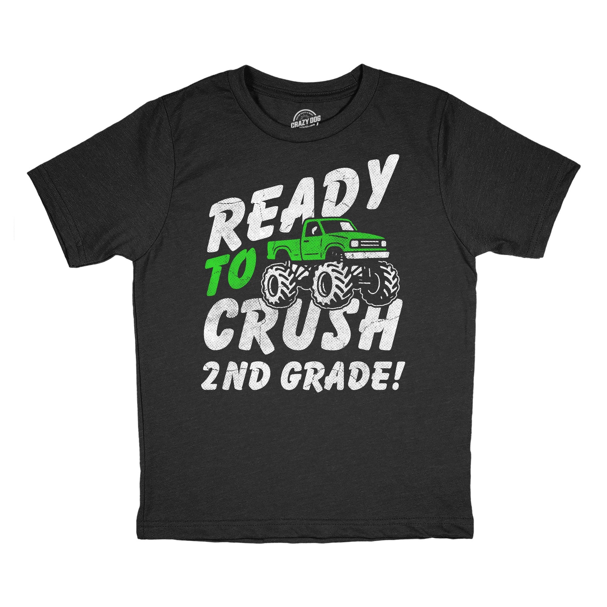 Ready To Crush 2nd Grade Youth T Shirt Hoodie, Sweatshirt | WearSparks.com (Image 1)
