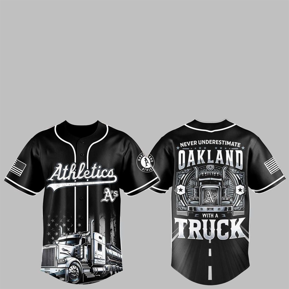 2025 Athletics Nation Truck Driver Appreciation Week Jersey - Grishko.com