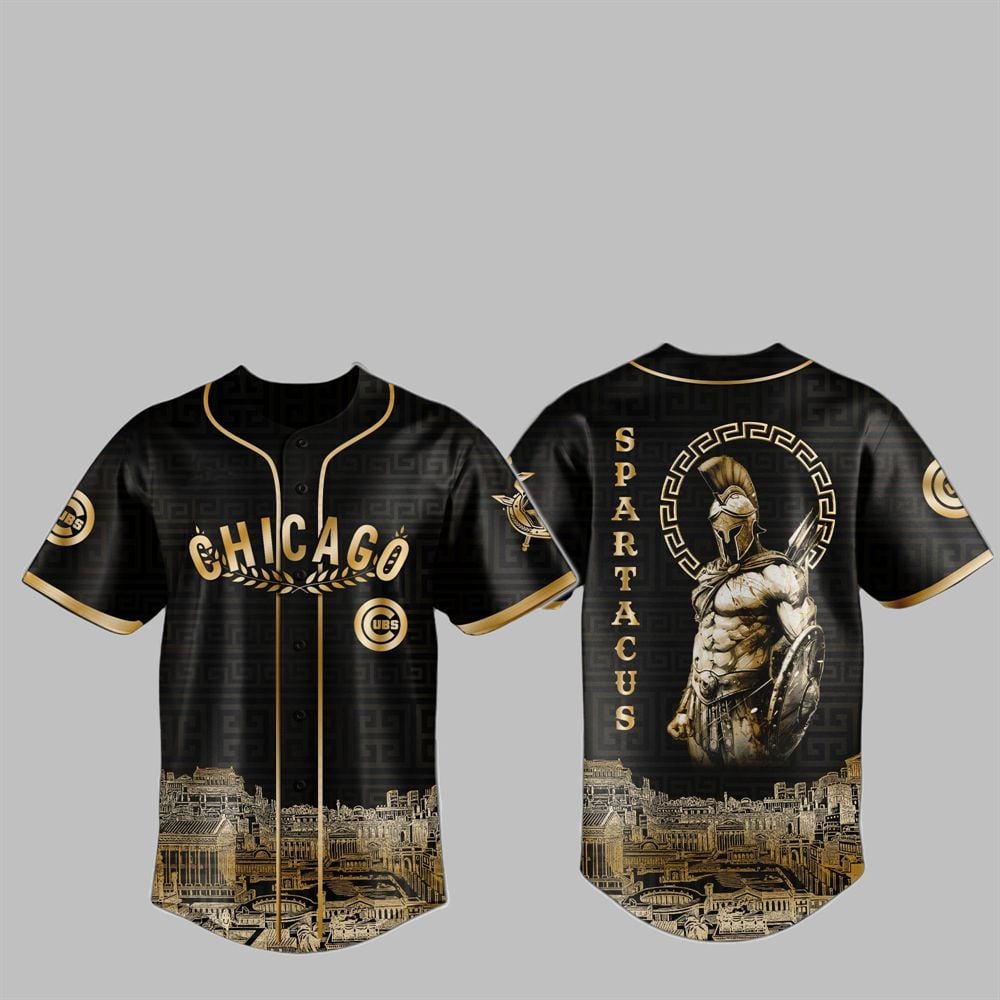 2025 Cubs Spartacus Jersey - Grishko.com