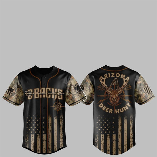 2025 Diamondbacks Deer Hunting Jersey - Grishko.com