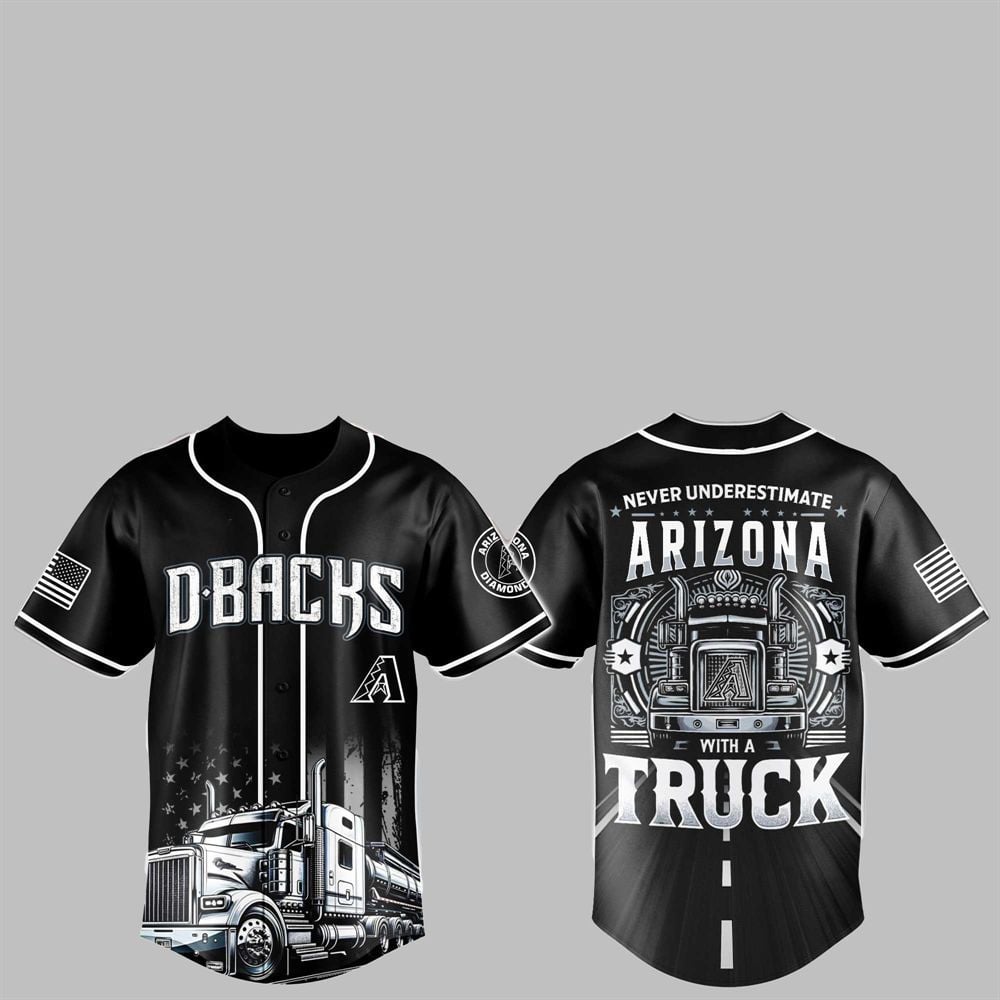 2025 Diamondbacks Nation Truck Driver Appreciation Week Jersey - Grishko.com
