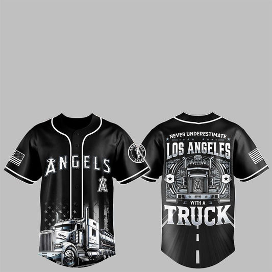 2025 LA Angels Nation Truck Driver Appreciation Week Jersey - Grishko.com