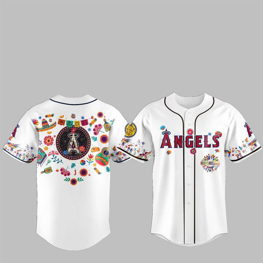 2025 LA Angels National Hispanic Heritage Month Jersey - Grishko.com