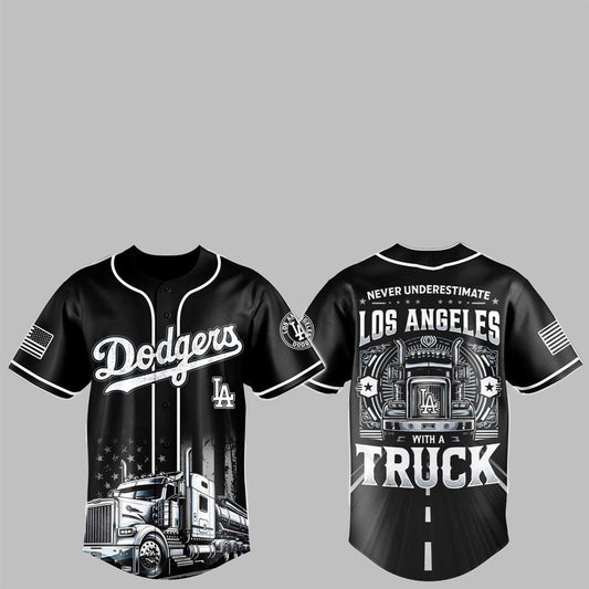 2025 LA Dodgers Nation Truck Driver Appreciation Week Jersey - Grishko.com