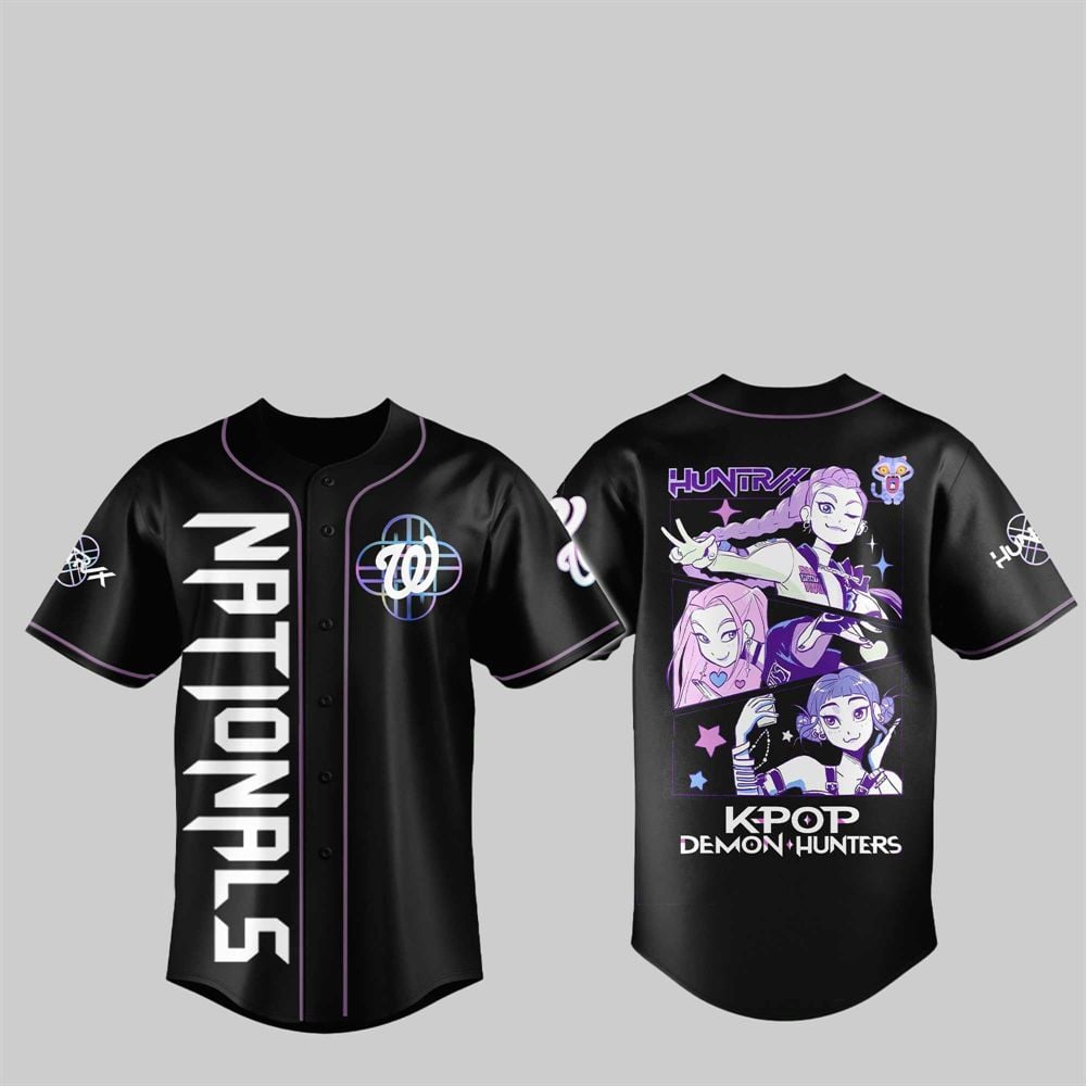 2025 Nationals KPop Demon Hunters Jersey - Grishko.com T-Shirts, Hoodie, Sweatshirt | WearSparks.com (Image 1)