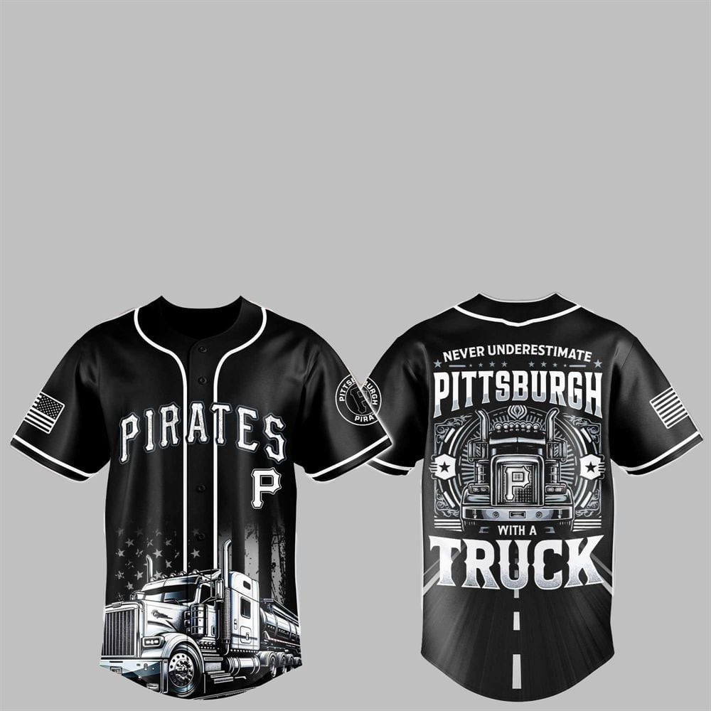 2025 Pirates Nation Truck Driver Appreciation Week Jersey - Grishko.com T-Shirts, Hoodie, Sweatshirt (Image 1)