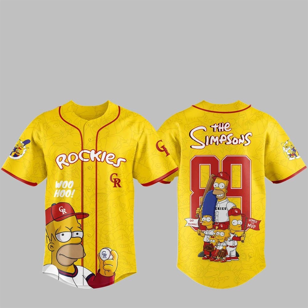2025 Rockies The Simpsons Jersey - Grishko.com T-Shirts, Hoodie, Sweatshirt | WearSparks.com (Image 1)