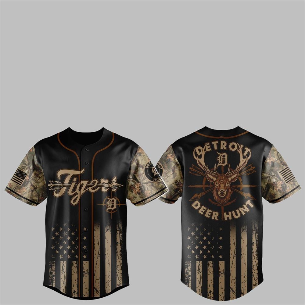 2025 Tigers Deer Hunting Jersey - Grishko.com T-Shirts, Hoodie, Sweatshirt | WearSparks.com (Image 1)