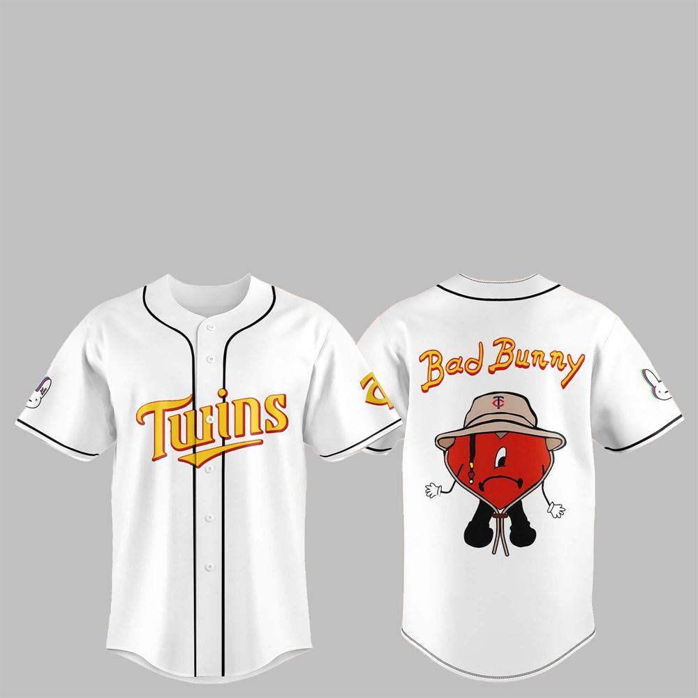 2025 Twins Bad Bunny Jersey - Grishko.com T-Shirts, Hoodie, Sweatshirt | WearSparks.com (Image 1)