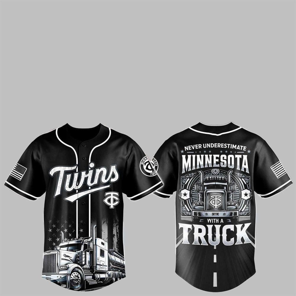 2025 Twins Nation Truck Driver Appreciation Week Jersey - Grishko.com T-Shirts, Hoodie, Sweatshirt | WearSparks.com (Image 1)