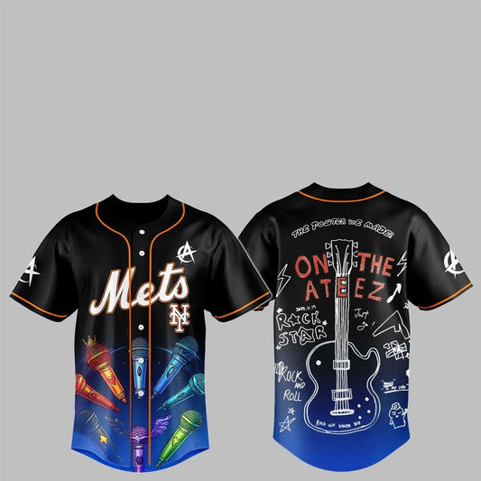 NY Mets ATEEZ 2025 World Tour Jersey - Grishko.com