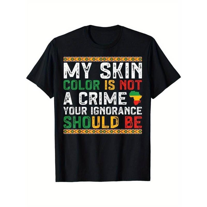[100% Cotton] [Power, Black History] Black History Month Power T-shirt