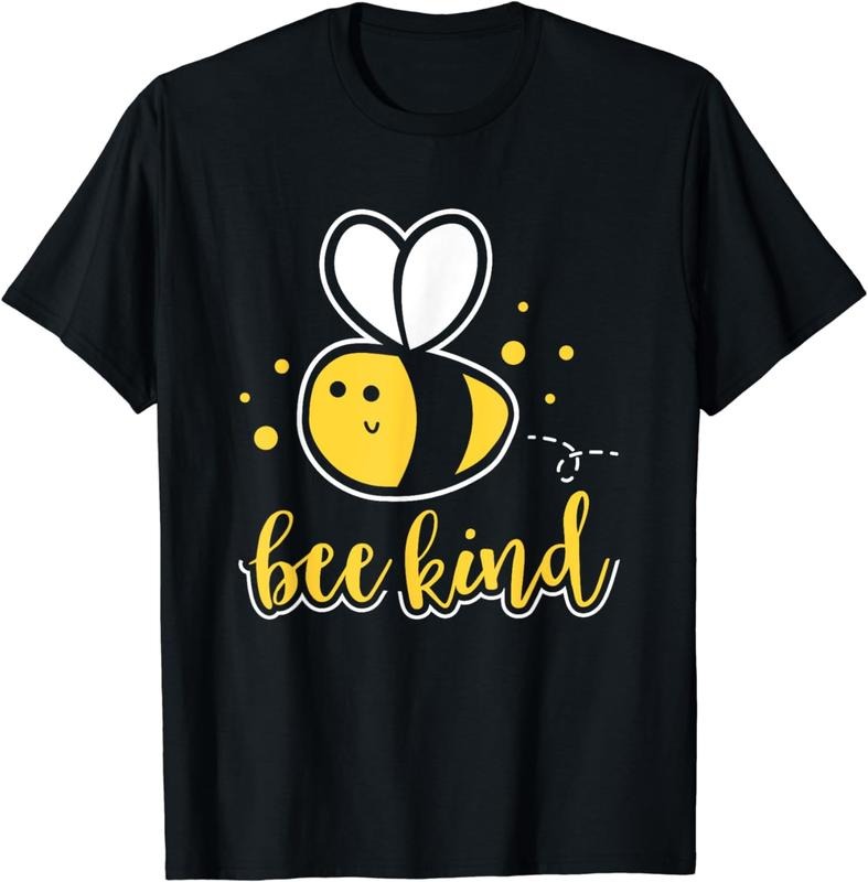 [100% Cotton] Bee Kind TShirt Bumble Bee Kindness Teacher Gift T-Shirt