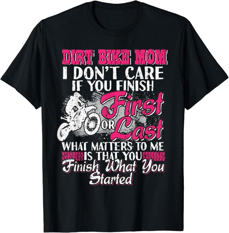 [100% Cotton] Dirt Bike Mom Motocross Mothers Day Gift T-shirt Hoodie, Sweatshirt | WearSparks.com