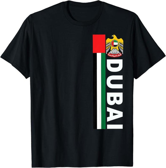 [100% Cotton] Dubai Sports-style United Arab Emirates City T-Shirt