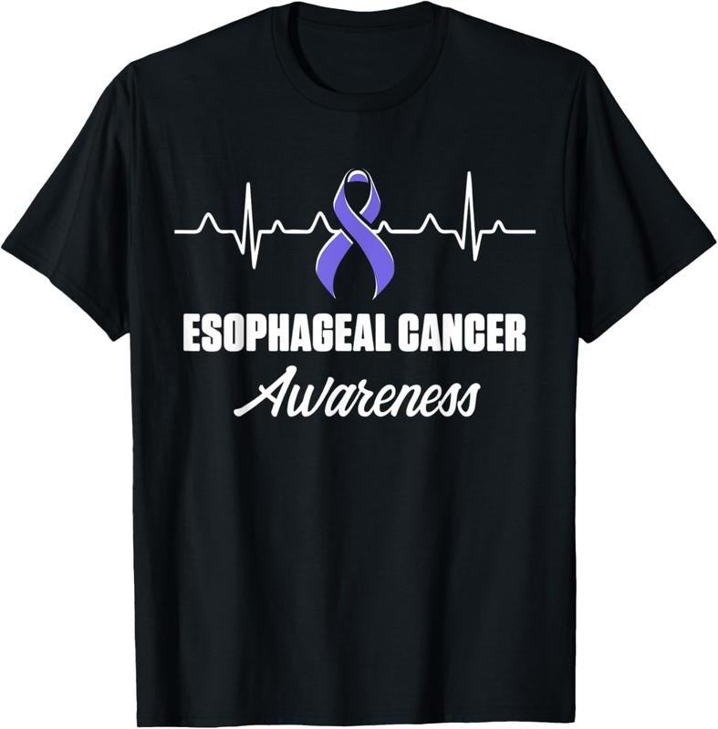 [100% Cotton] Esophageal Cancer Survivor Proud Esophagus Warrior T-Shirt