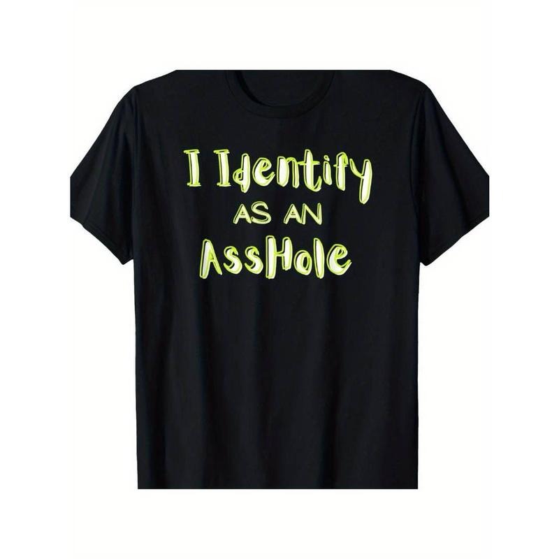 [100% Cotton] Funny Blunt Personality T-Shirt - For Men With Attitude - Soft Cotton Sarcastic Gift Tee