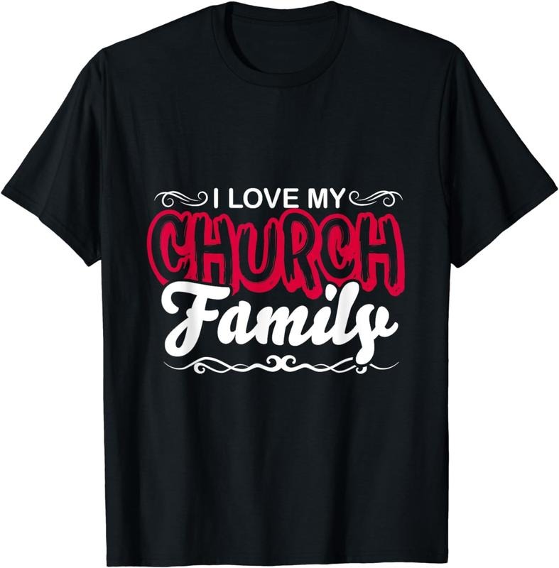 [100% Cotton] I love my Church family T-Shirt