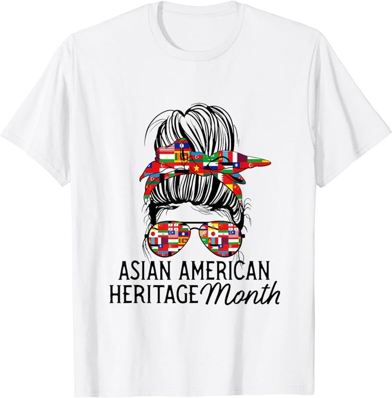 [100% Cotton] National Asian American Pacific Islander Heritage Month T-Shirt