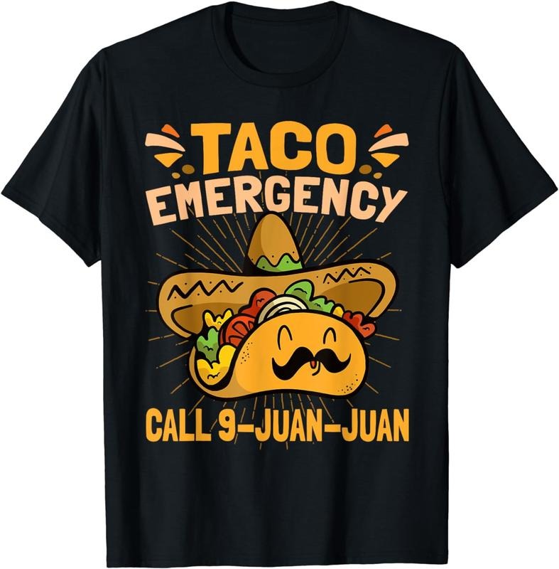 [100% Cotton] Taco Emergency Cinco De Mayo T-Shirt
