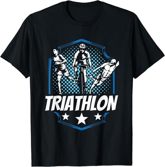 [100% Cotton] Triathlon Triathlons Sports Triathlete T-Shirt