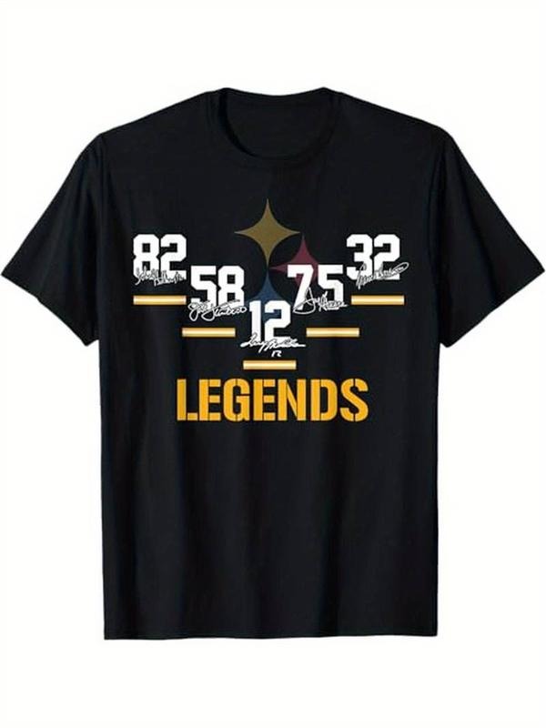[100% Cotton] Vintage Pittsburgh Legends Signature Tee - 100% Soft Cotton, Classic Fitstyle{n002}2
