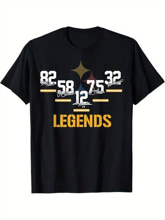 [100% Cotton] Vintage Pittsburgh Legends Signature Tee - 100% Soft Cotton, Classic Fitstyle{n002}2