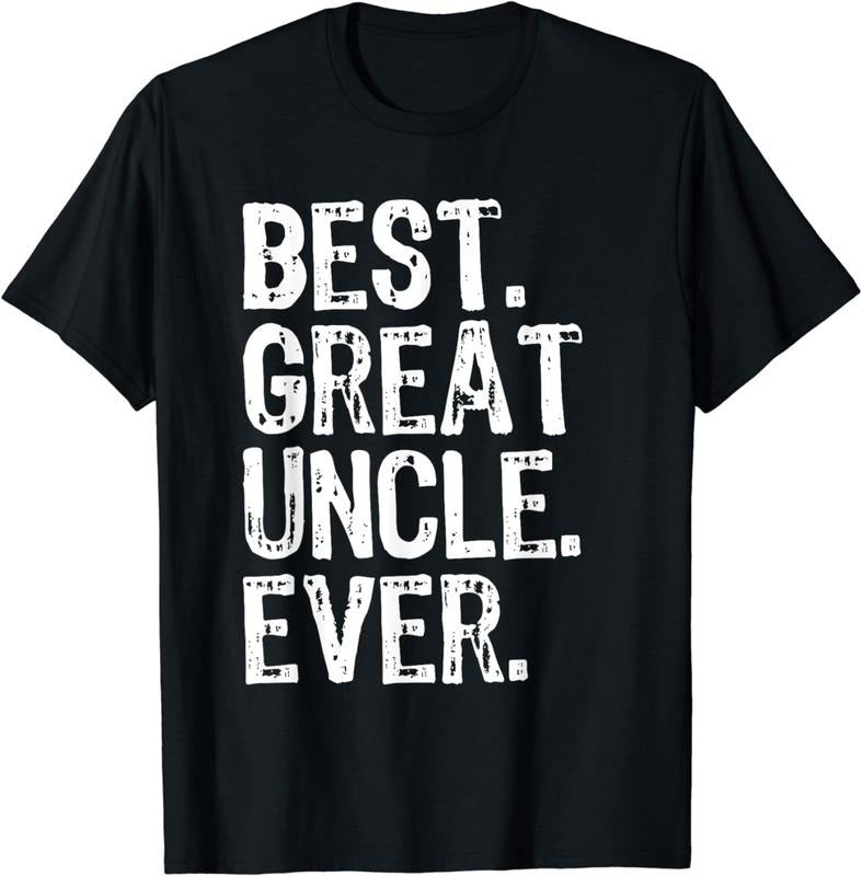[100% Cotton]Best Great Uncle Ever Family Cool Funny T-Shirt Hoodie, Sweatshirt | WearSparks.com