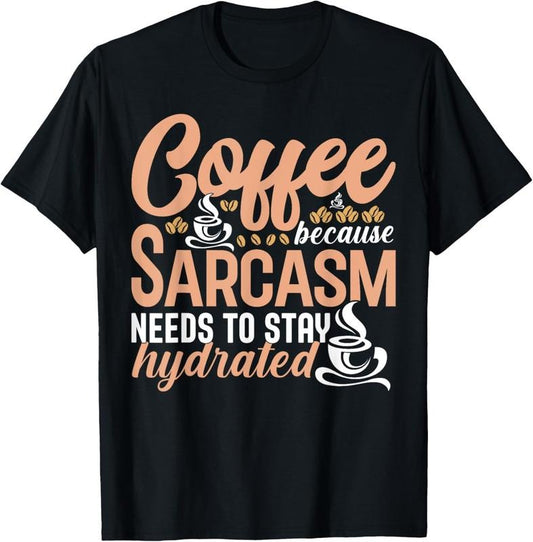 100% Cotton Caffeine T-Shirt
