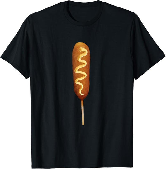 100% Cotton Corn Dog Lover Halloween Costume T-Shirt