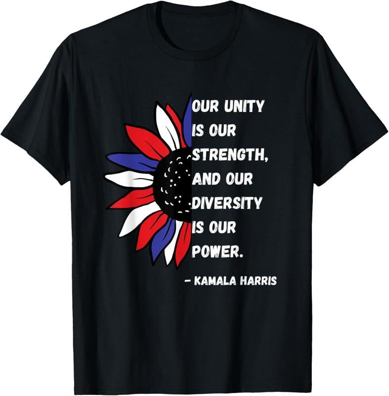 [100% Cotton]Diversity Is Our Power Kamala Harris Quote Inauguration 2021 T-Shirt Hoodie, Sweatshirt | WearSparks.com