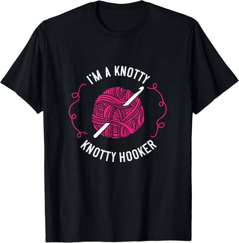100% Cotton Funny Crochet Shirt. Crocheting Tshirt Gift for Crocheter T-Shirt
