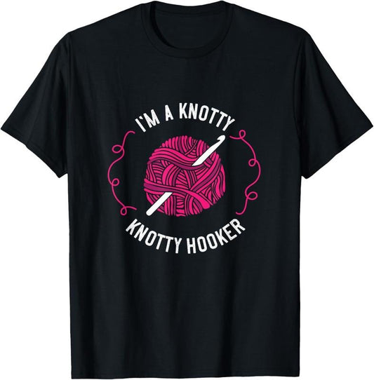 100% Cotton Funny Crochet Shirt. Crocheting Tshirt Gift for Crocheter T-Shirt