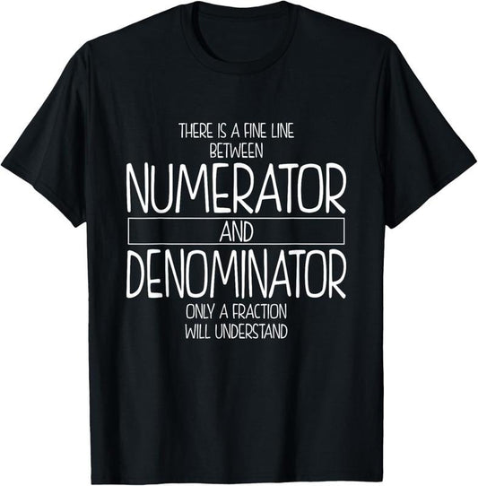 100% Cotton Funny Math Teacher Joke Men Women Fun Best Math Quotes Tee T-Shirt