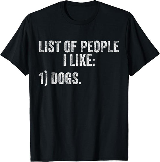 100% Cotton Funny Pet Lover Distressed T-Shirt