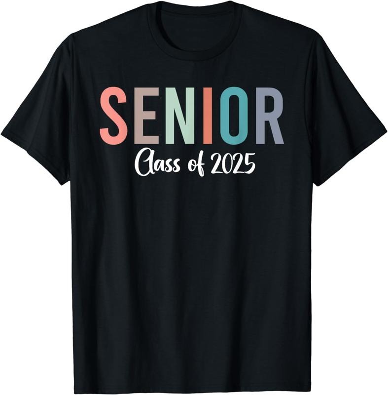 [100% Cotton]Funny Senior Graduation Class of 2025 Senior Boys Girls T-Shirt Hoodie, Sweatshirt | WearSparks.com