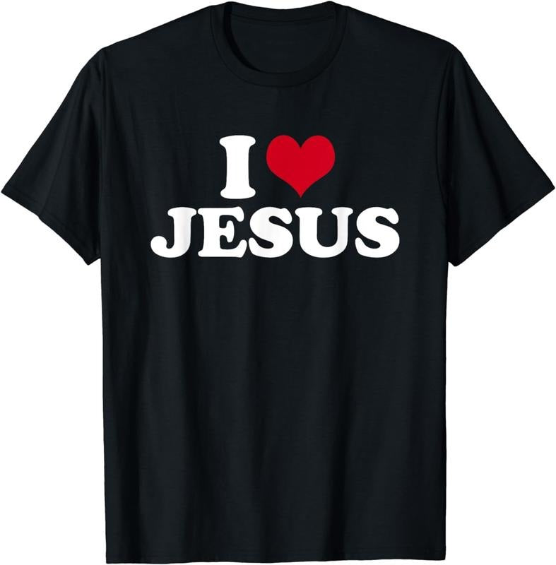 [100% Cotton]I Love Jesus I Heart Jesus T-Shirt Hoodie, Sweatshirt | WearSparks.com