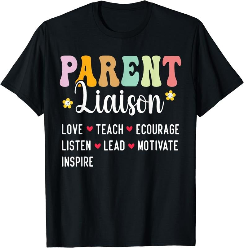 [100% Cotton]Parent Liaison Appreciation Week Back to School Family T-Shirt